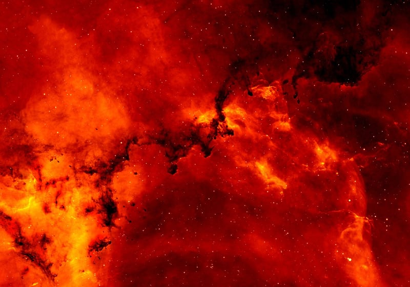 Telescope observing the cosmos